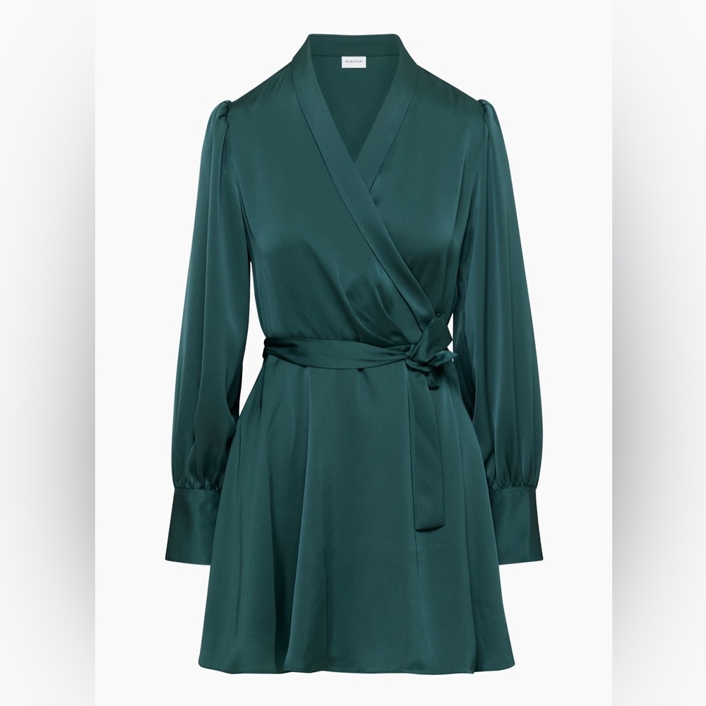 Aritzia Babaton Hyde Mini Dress in Teal